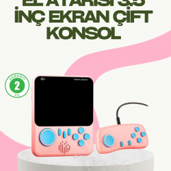 Mey İthalat® 666 Oyunlu Retro Game Console – TV ve Çift Gamepad Desteği