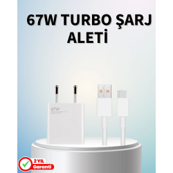 Mey İthalat® 67 Watt Güçlü Şarj Aleti Samsung S23 Ultra S24 Uyumlu