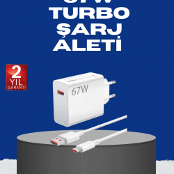 Mey İthalat® 67 Watt Turbo Charge Başlık Vivo Y20 Y35 Y55 Uyumlu