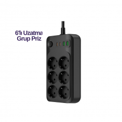 Mey İthalat® 6LI PRİZ