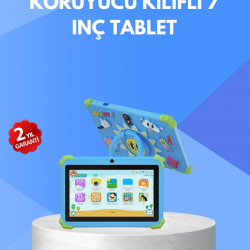 Mey İthalat® 7 İnç Android Tablet WiFi Bluetooth ve Çift Kamera Destekli