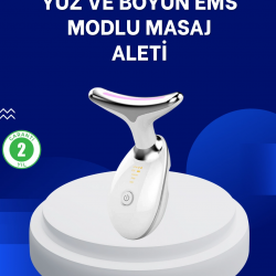 Mey İthalat® 7 Renkli LED Cilt Yenileyici Masaj ve Bakım Cihazı