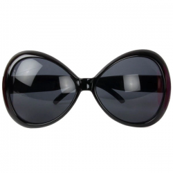 Mey İthalat® 70 li Yıllar Siyah Renk Nostalji Yeşilçam Parti Gözlüğü 15X7 cm