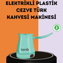 Mey İthalat® 700 Watt Plastik Cezveli Elektrikli Kahve Makinesi