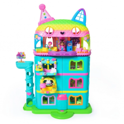 Mey İthalat®  70742 Gabbys Dollhouse Festival Evi Eğlenceli Müzikli Oyun Seti 63 cm -Spinmaster