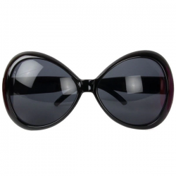 Mey İthalat® 70 li Yıllar Siyah Renk Nostalji Yeşilçam Parti Gözlüğü 15X7cm