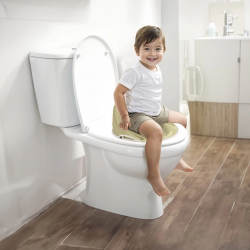 Mey İthalat® 7189  YÜKSEK ARKALIKLI TUVALET ALILŞTIRMA ADAPTÖRÜ ECO YEŞİL