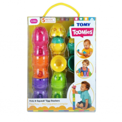 Mey İthalat® 73083 Tomy - Saklambaçlı Yumurta Kule Seti 6-36 ay
