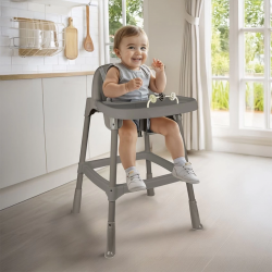 Mey İthalat® 7566 MAMA SANDALYESİ - STONE GRİ