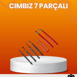 Mey İthalat® 7’li Hassas Uçlu Cımbız Seti Antistatik ESD Kaplamalı Profesyonel