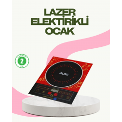 Mey İthalat® 8 Akıllı Pişirme Menülü LED Ekranlı İndüksiyon Ocak