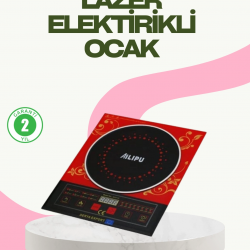 Mey İthalat® 8 Akıllı Pişirme Menülü LED Ekranlı İndüksiyon Ocak