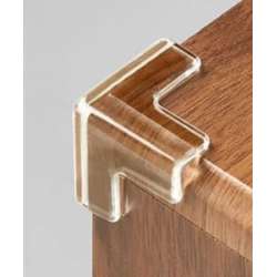 Mey İthalat® 8 li Set Silikon Şeffaf Masa Kenarı Koruma Aparatı