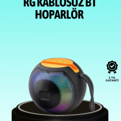 Mey İthalat® 8 Saat Çalma Süreli Taşınabilir Bluetooth Hoparlör