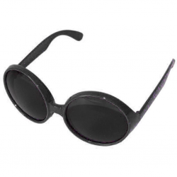 Mey İthalat® 80 li Yıllar Siyah Renk Nostalji Yeşilçam Parti Gözlüğü