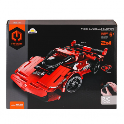 Mey İthalat®  8025 IMM Kumandalı Süper Araba 2IN1 Kırmızı 351 Parça
