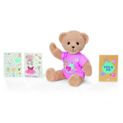 Mey İthalat® 837139 Baby Born Ayıcık - Pembe 36 cm