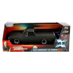 Mey İthalat® 8429 1:16 Fast & Furious 1967 Chevrolet El Camino USB Şarjlı Uzaktan Kumandalı Araba