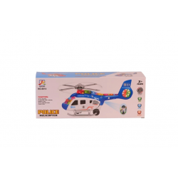 Mey İthalat® 8814 SESLİ IŞIKLI ÇARP DÖN HELİKOPTER 48