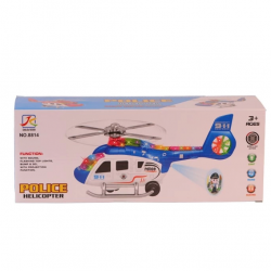 Mey İthalat® 8814 SESLİ IŞIKLI ÇARP DÖN HELİKOPTER 48