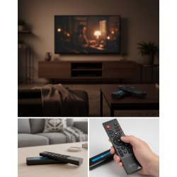 Mey İthalat® 8K Android TV Stick Bas Konuş Destekli Güçlü Performans