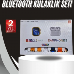 Mey İthalat® 9 Ultra Akıllı Saat 49mm 2inç Ekran 7 Kordonlu ve Bluetooth Kulaklık