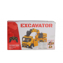 Mey İthalat® 93315 ŞARJLI KUMANDALI 9 KANALLI İŞ MAKİNESİ