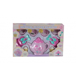 Mey İthalat® 9798-S1 PİLLİ KUTULU BUHARLI ÇAY SETİ