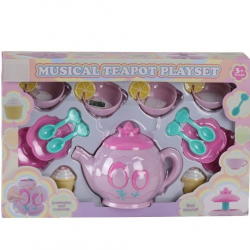 Mey İthalat® 9798-S1 PİLLİ KUTULU BUHARLI ÇAY SETİ