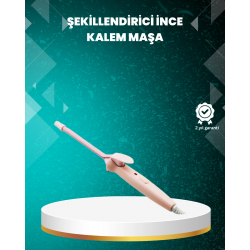 Mey İthalat® 9mm İnce Bukle Maşası Afro ve Sık Bukleler İçin Uygun