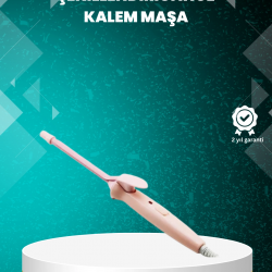 Mey İthalat® 9mm İnce Bukle Maşası Afro ve Sık Bukleler İçin Uygun