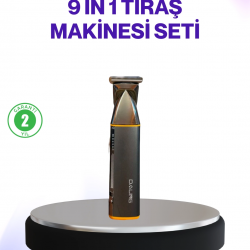 Mey İthalat® 9’u 1 Arada Şarjlı Erkek Bakım Cihazı Saç Sakal Bıyık Ense Trimmer