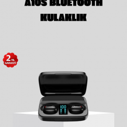 Mey İthalat® A10s Kablosuz Bluetooth Kulaklık – 1800mAh Powerbank, Otomatik Eşleşme, iOS/Android Uyumlu