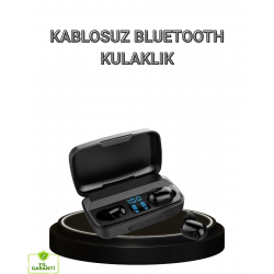 Mey İthalat® A10s Kablosuz Kulaklık  Çipli Uzun Pil Ömürlü Dokunmatik