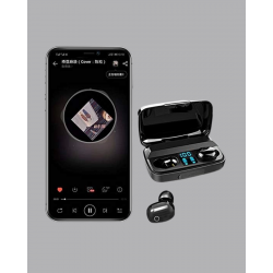 Mey İthalat® A10s TWS Bluetooth 5.0 Kulaklık – Powerbank’li Şarj Kutusu, Dokunmatik Kontrol, Gerçek Stereo