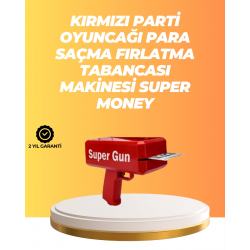 Mey İthalat® AA Pil ile Çalışan, Kolay Kullanımlı Kâğıt Fırlatıcı Oyuncak