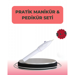 Mey İthalat® ABS Gövdeli Sessiz Tırnak Matkap Seti – Ayarlanabilir Hız ve Uzun Ömürlü Kullanım