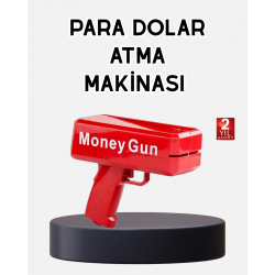 Mey İthalat® ABS Malzemeli Para Saçma Tabancası Etkinlik ve Parti Kullanımına Uygun