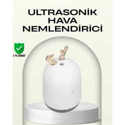 Mey İthalat® ABS+PP Malzemeli Taşınabilir 220 ml USB Mist Nemlendirici