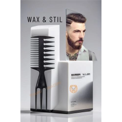 Mey İthalat® Absolute Karbon 3 Boyutlu Stil Tarağı