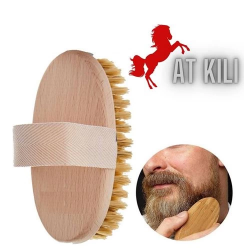 Mey İthalat® Absolute Sakinleştirici Sakal Tarama Doğal Fırçası