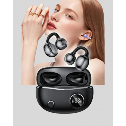 Mey İthalat® Açık Kulak Kablosuz Bluetooth Kulaklık – Konforlu Tasarım ve Uzun Süreli Kullanım