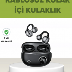 Mey İthalat® Açık Kulak Tasarımlı Bluetooth 5.4 Kablosuz Kulaklık – Uzun Pil Ömrü