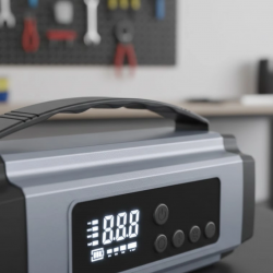 Mey İthalat® Acil Durumlar İçin Çok Fonksiyonlu Araç Akü Takviyesi Hava Kompresörü ve Güç Kaynağı