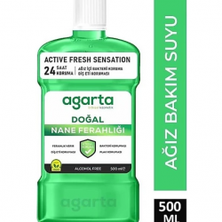 Mey İthalat®   Doğal Ağız Bakım Suyu 500 ml Nane Özlü