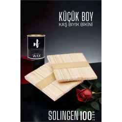 Mey İthalat® Ağda Spatulası Solingen Küçük Boy 100 ADET