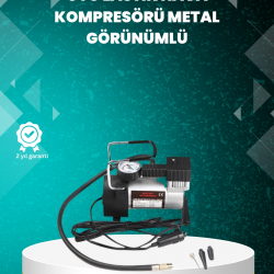 Mey İthalat® Ağır Hizmet Tipi Oto Kompresör 140 PSI Manometreli