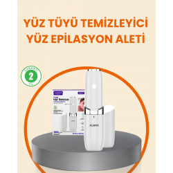 Mey İthalat® Ağrısız Yüz Tüy Temizleme Aleti Kompakt ve Sessiz Tasarım