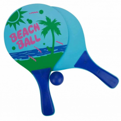 Mey İthalat® Ahşap Plaj Raketi