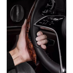 Mey İthalat® Ahşap Tasarımlı DireNessiWorldiyon Simidi Koruma Kılıfı 2 li